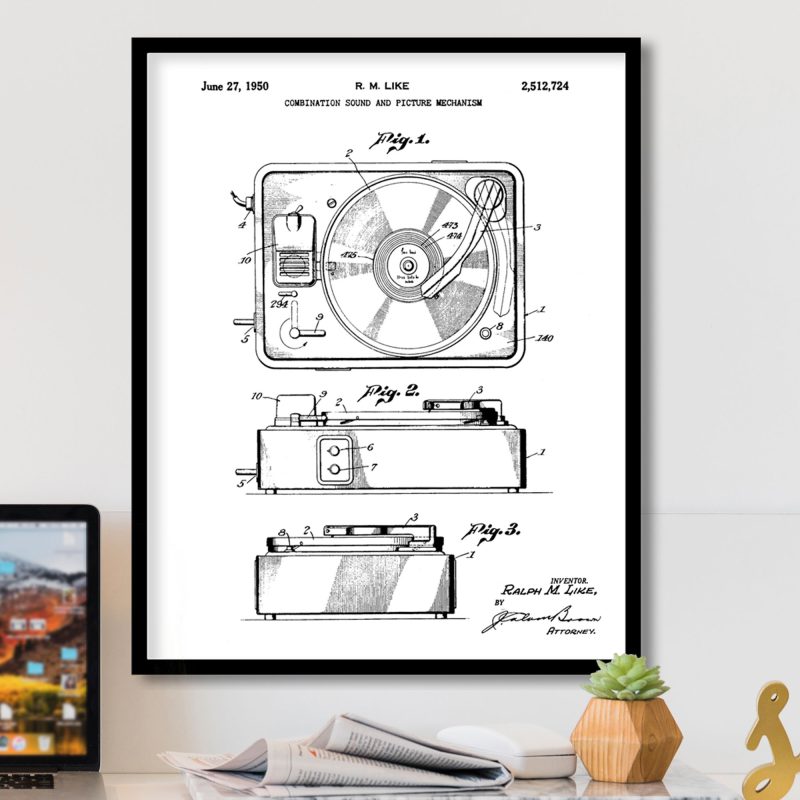 Industrial 1950 Sound Picture Mechanism – Home Decor