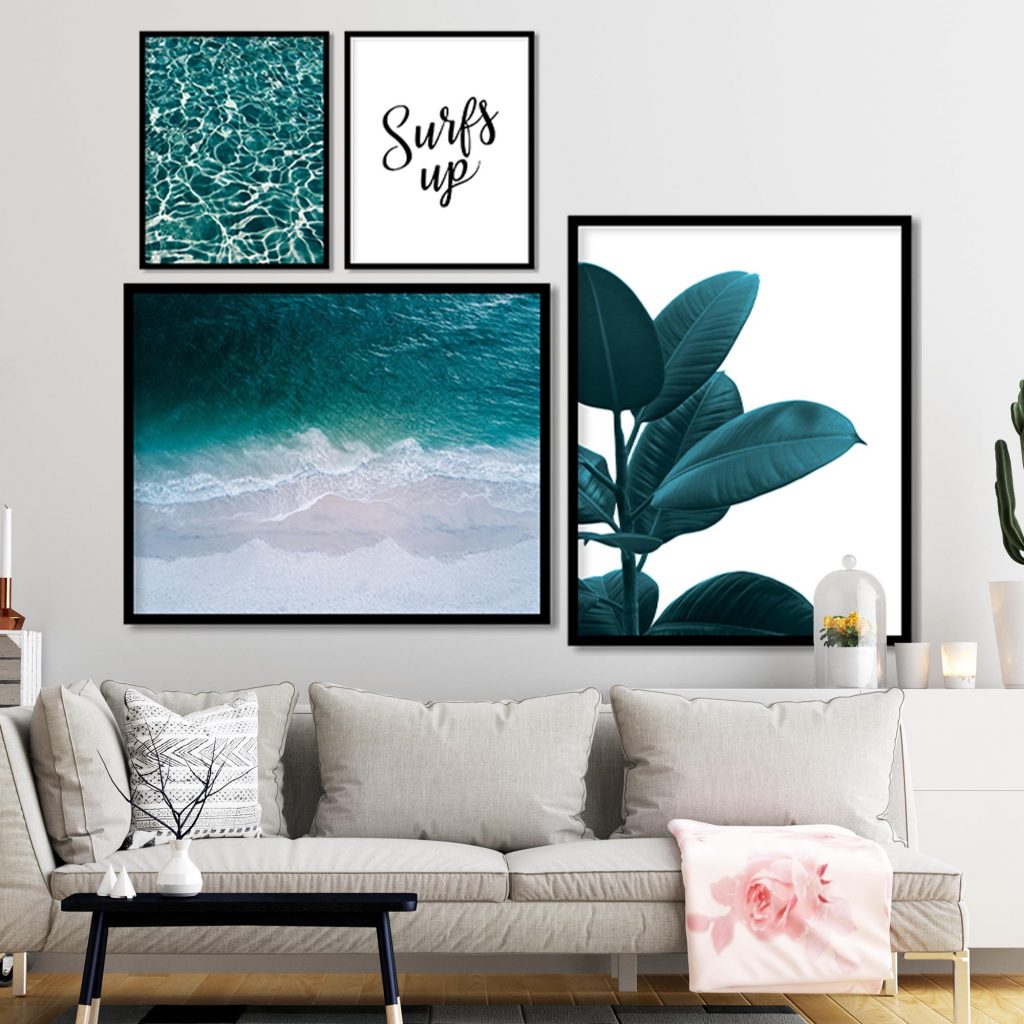 Surfs up - Inspirational Quote – Wall Painting