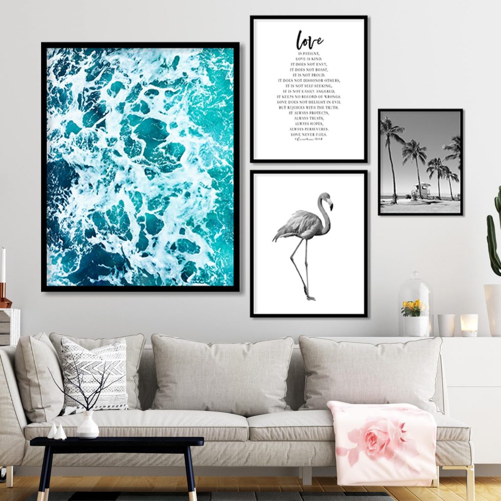 love IS PATIENT, LOVE IS KIND - Love Quote – Wall Decor
