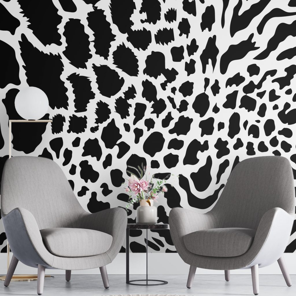 Seamless cheetah print - Mural Wallpaper, PVC Free, Non-Toxic