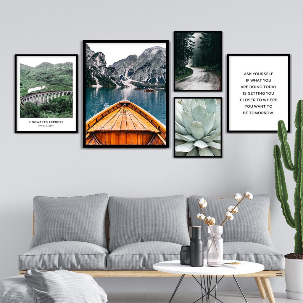 Ask yourself if what you are doing today is getting you closer – Wall Hanging
