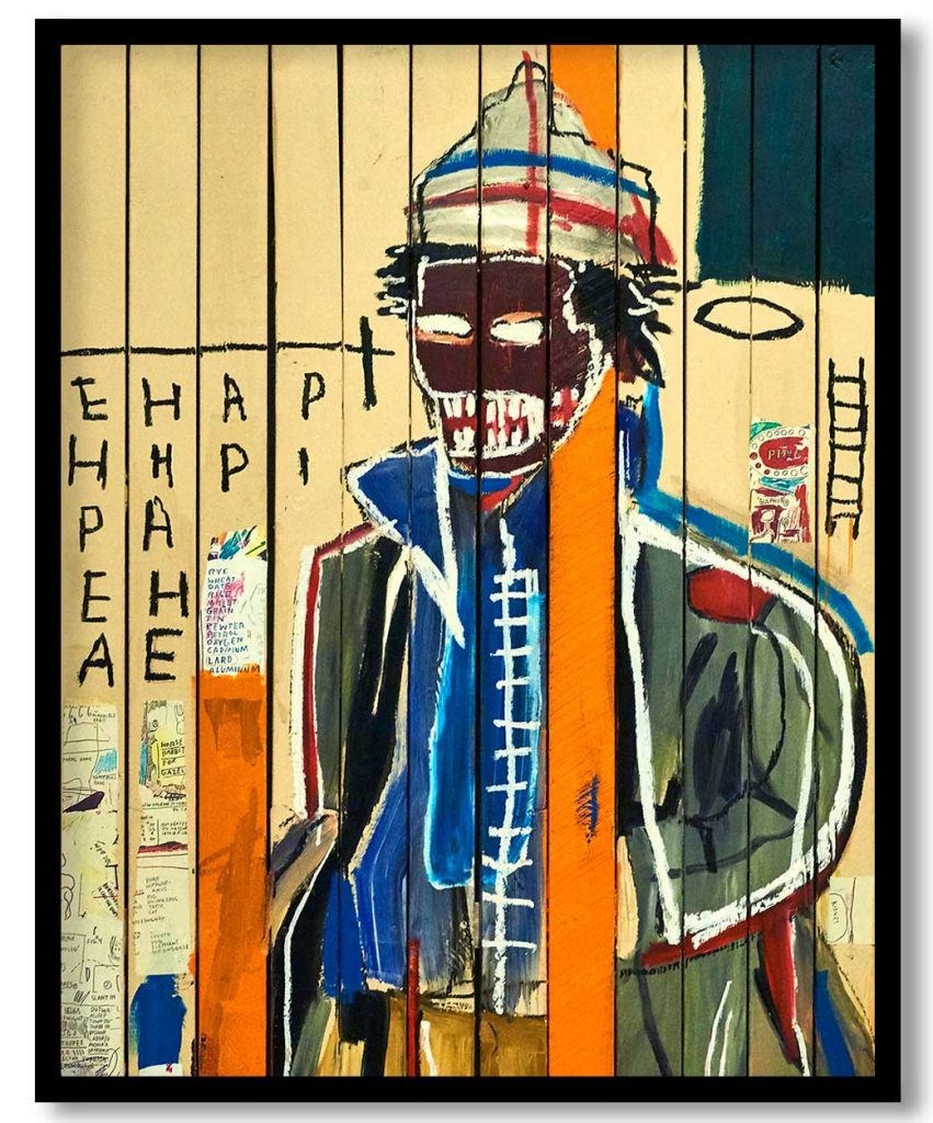 Anthony clarke by Jean Michel Basquiat (1985)