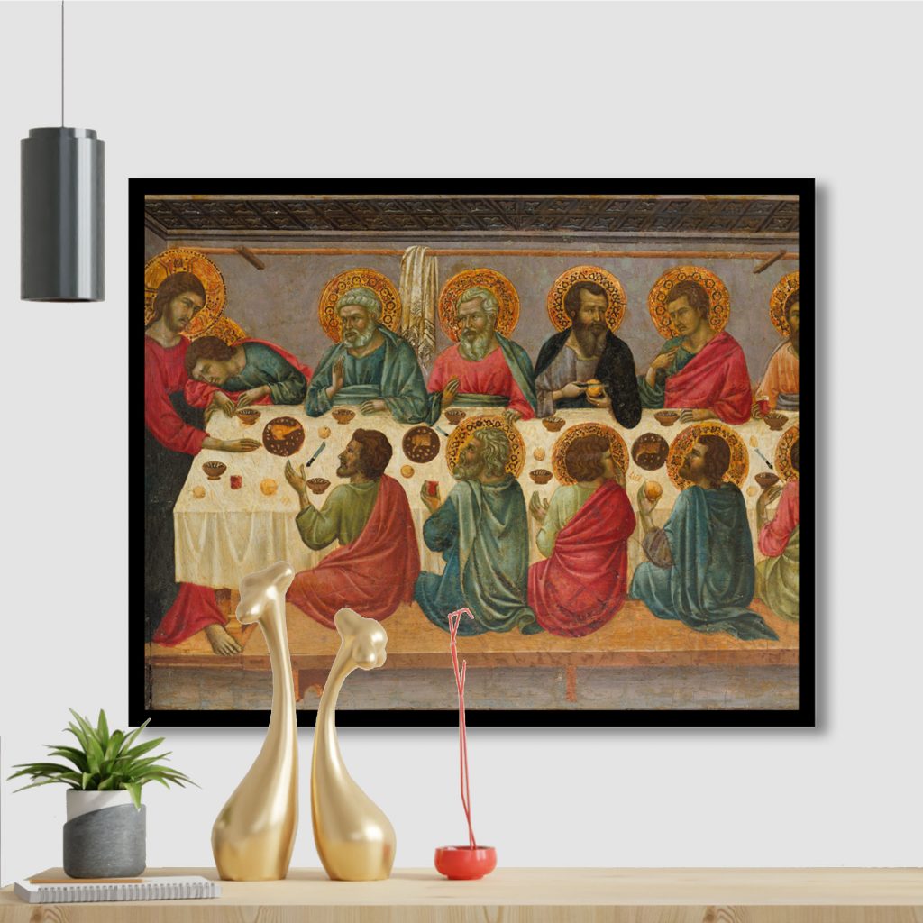 The last supper by Ugolino_da Siena(1325)