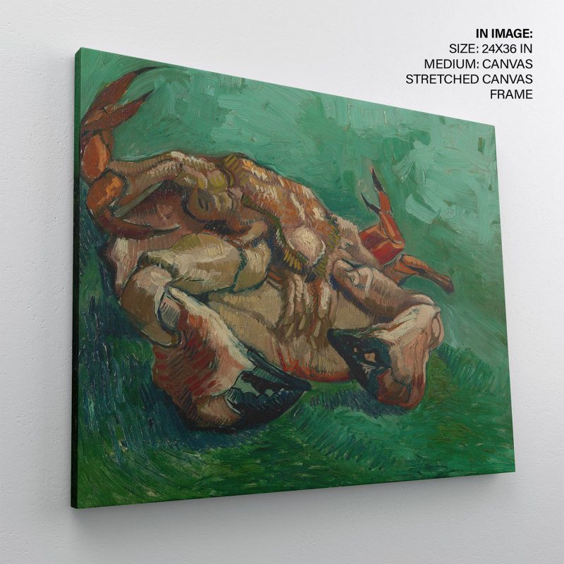 A crab on its back by Vincent Van Gogh (1888)