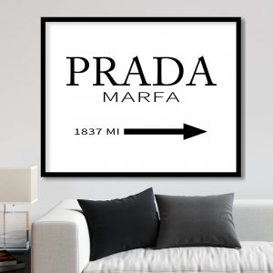 Wall Art | Prada marfa | Small to XXXL Sizes • 50+ Framing Styles