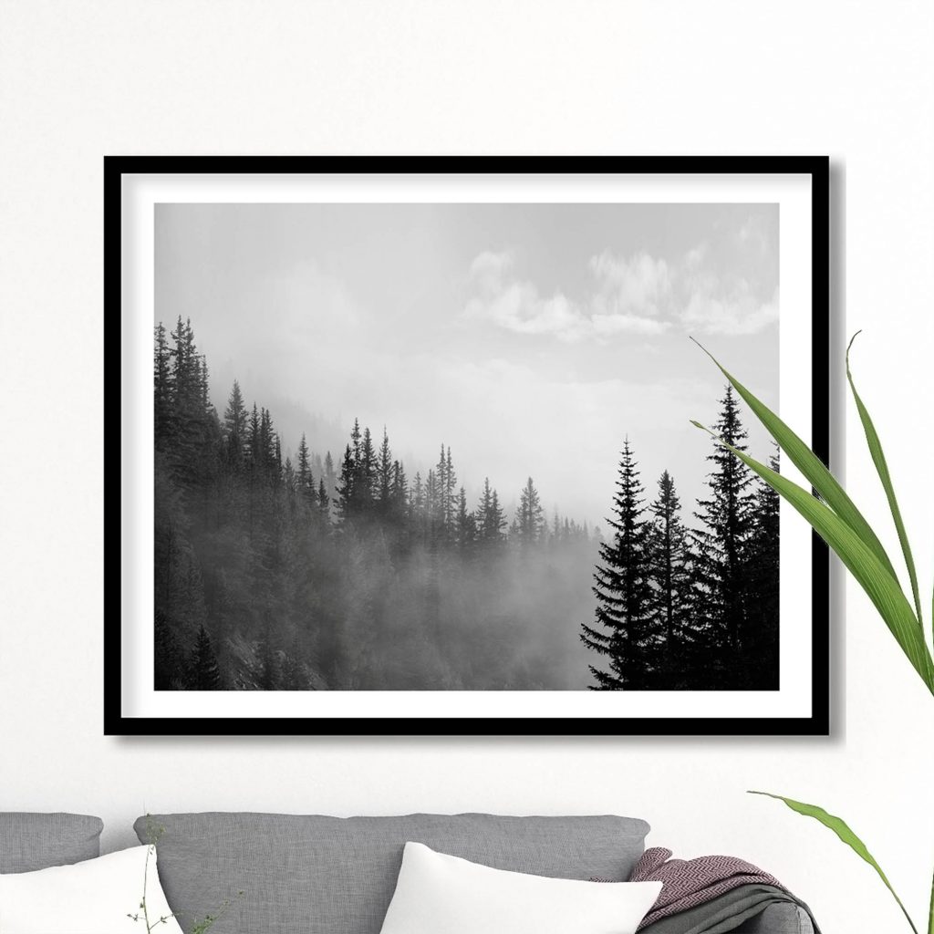 Black forest Wall Art Decor, Framed Painting, Home Decor BestOfBharat