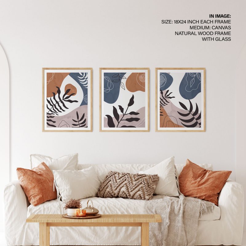 Abstract Botanical Organic Shapes – Wall Decor