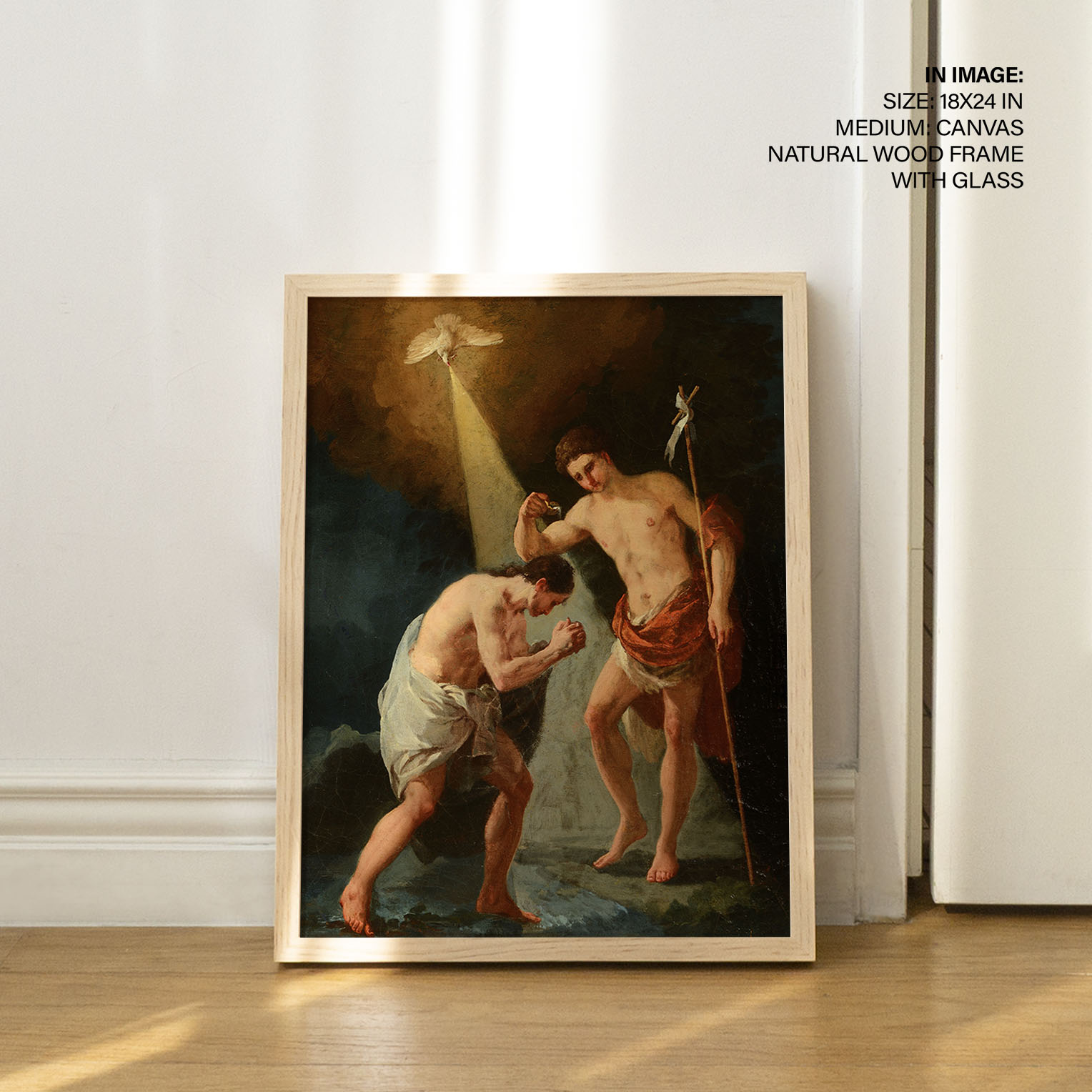 Baptism Of Christ By Francisco Goya 1775 80 Wall Art Choose Size Baptism Of Christ By Francisco Goya 1775 80 Wall Art Choose Size