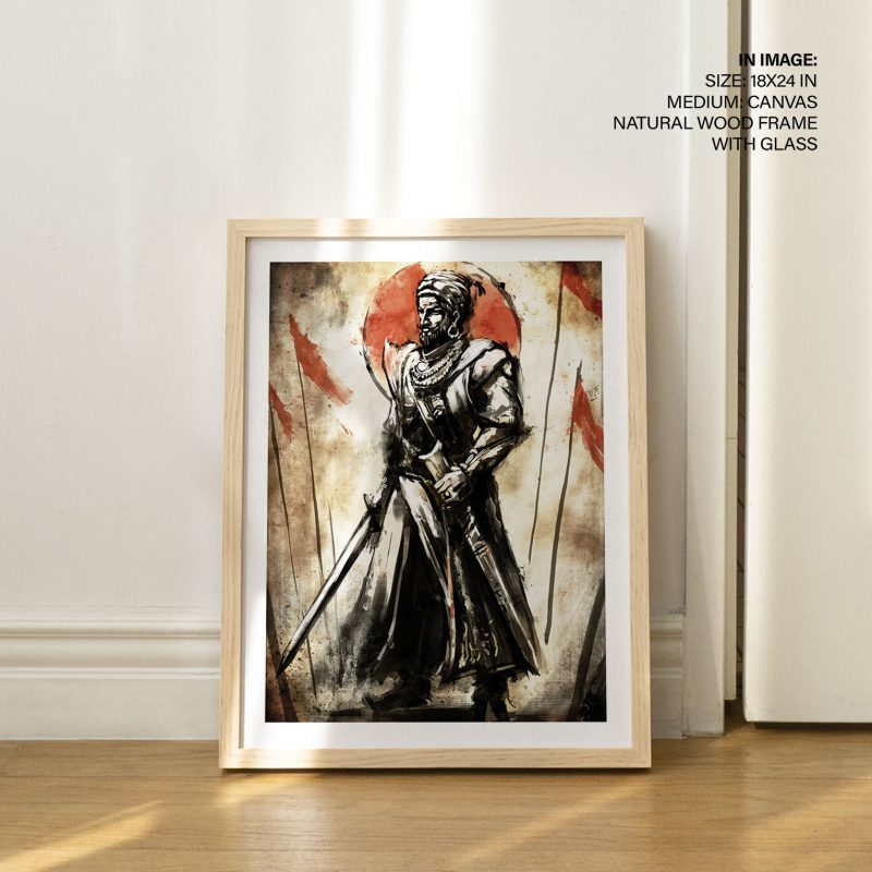 Fine Art Chhatrapati Shivaji Maharaj Sword – Wall Art