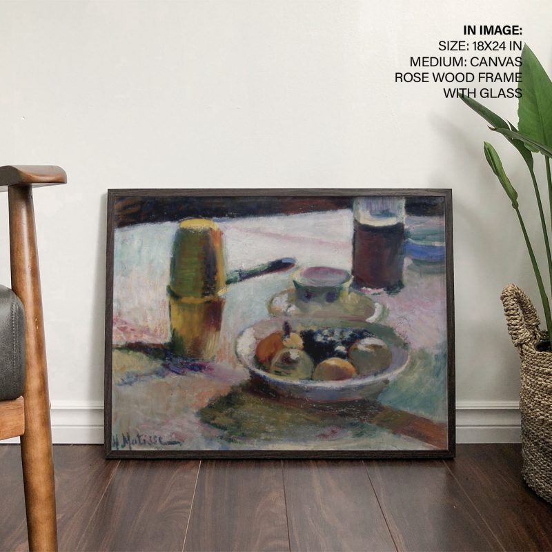 Fruit an coffee Pot by Henri Matisse (1899)