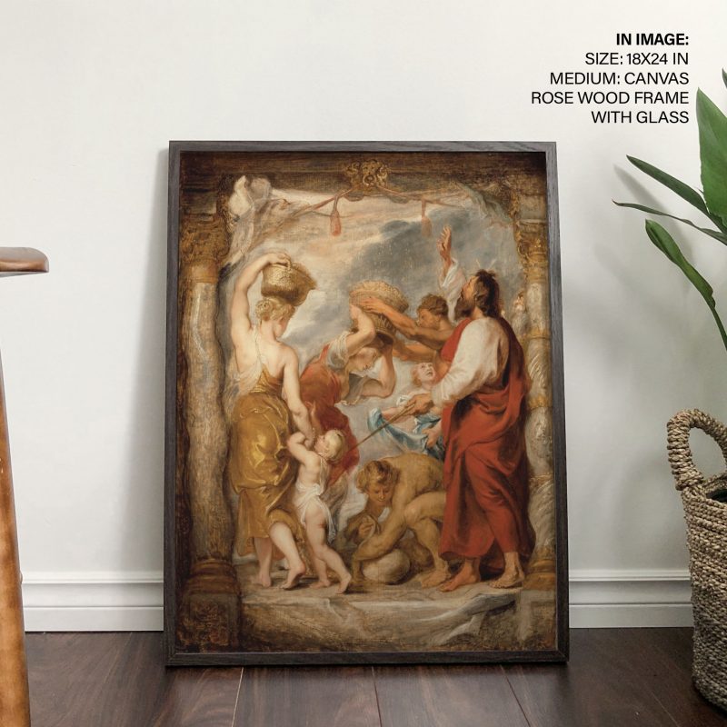 The israelites gathering manna in the desert by Peter Paul Rubens (1626 27)