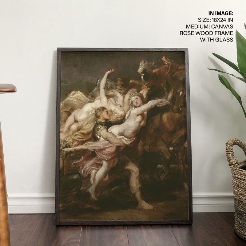 The rape of the daughters of levkippos by Peter Paul Rubens (1610 11)