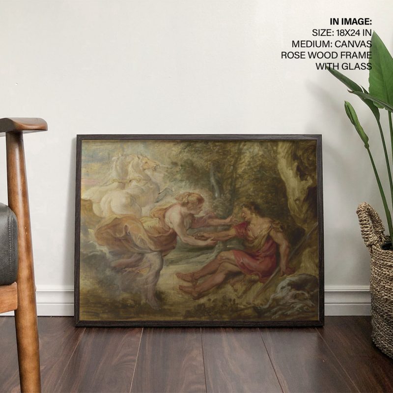 Aurora abducting cephalus by Peter Paul Rubens (1634-39)