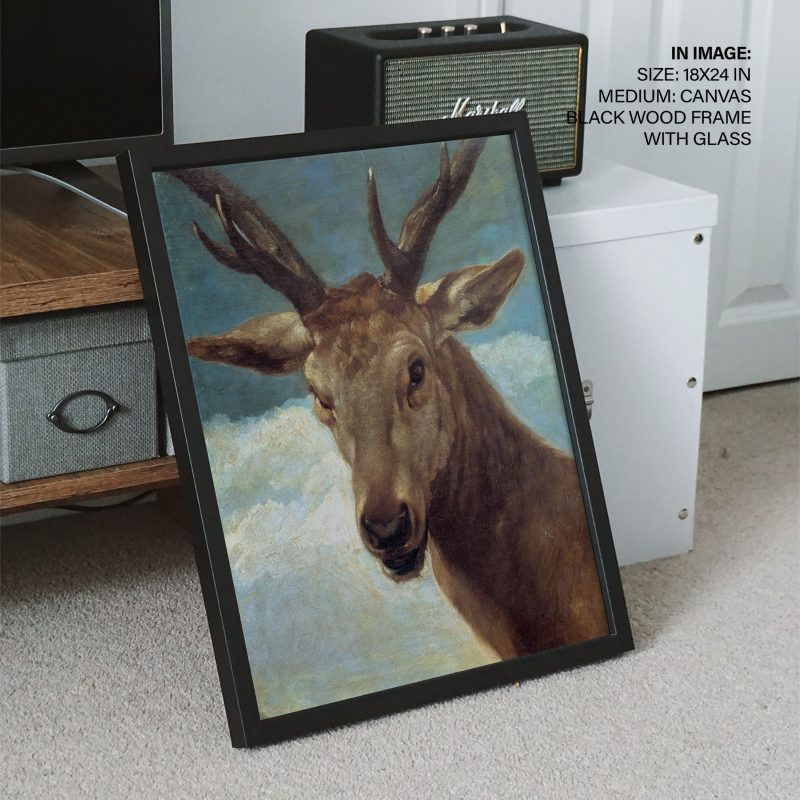 Deer head by Diego Velazquez (1626 28)