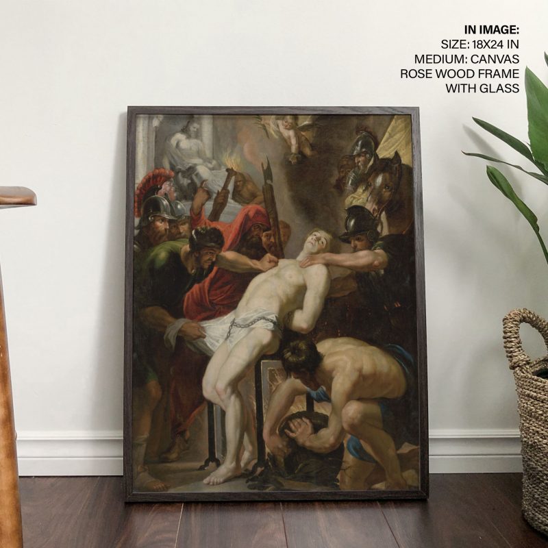 Das martyrium des hl laurentius by Peter Paul Rubens (1600)