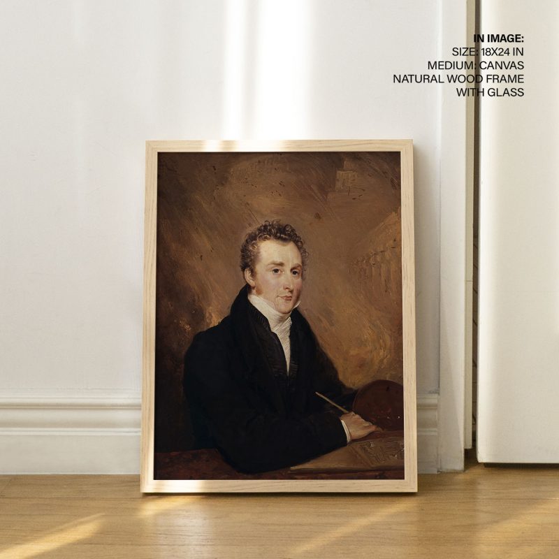 Portrait of John Martin by Henry Warren (1839)
