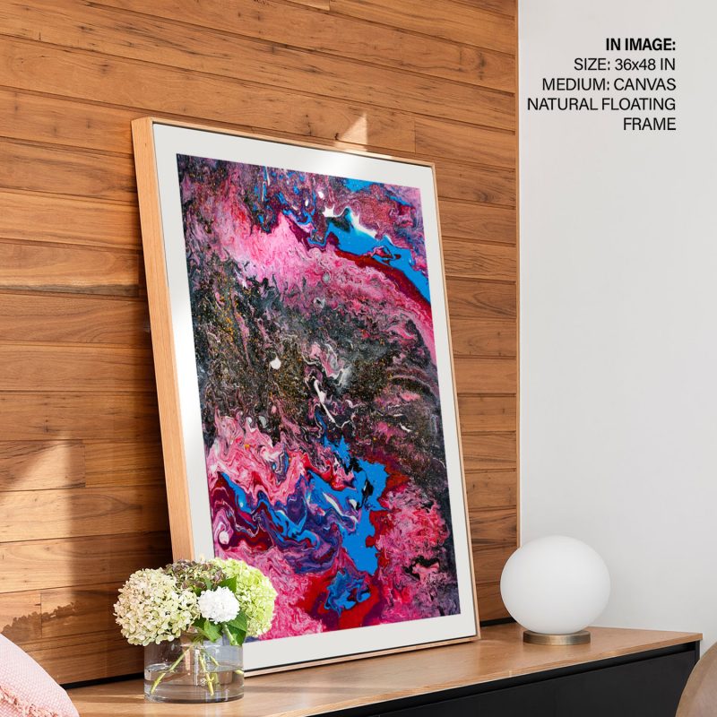 Abstract Fluid Swirls – Wall Hanging