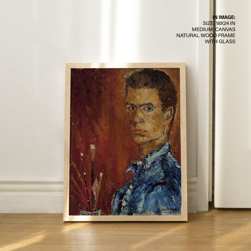 Self portrait by Fernando Garcia ponce (1951)