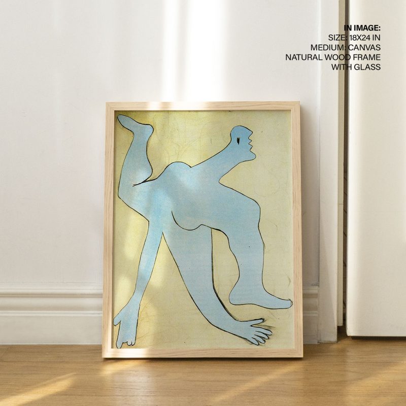 A blue acrobat by Pablo Picasso (1929)