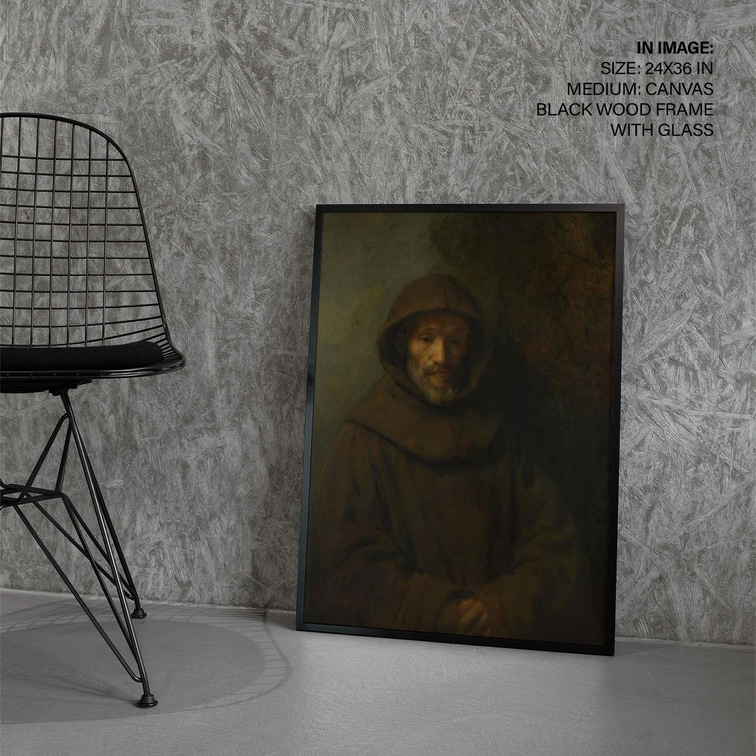 A franciscan friar by Rembrandt (1659) - Wall Art - 10+ Sizes, 50 ...