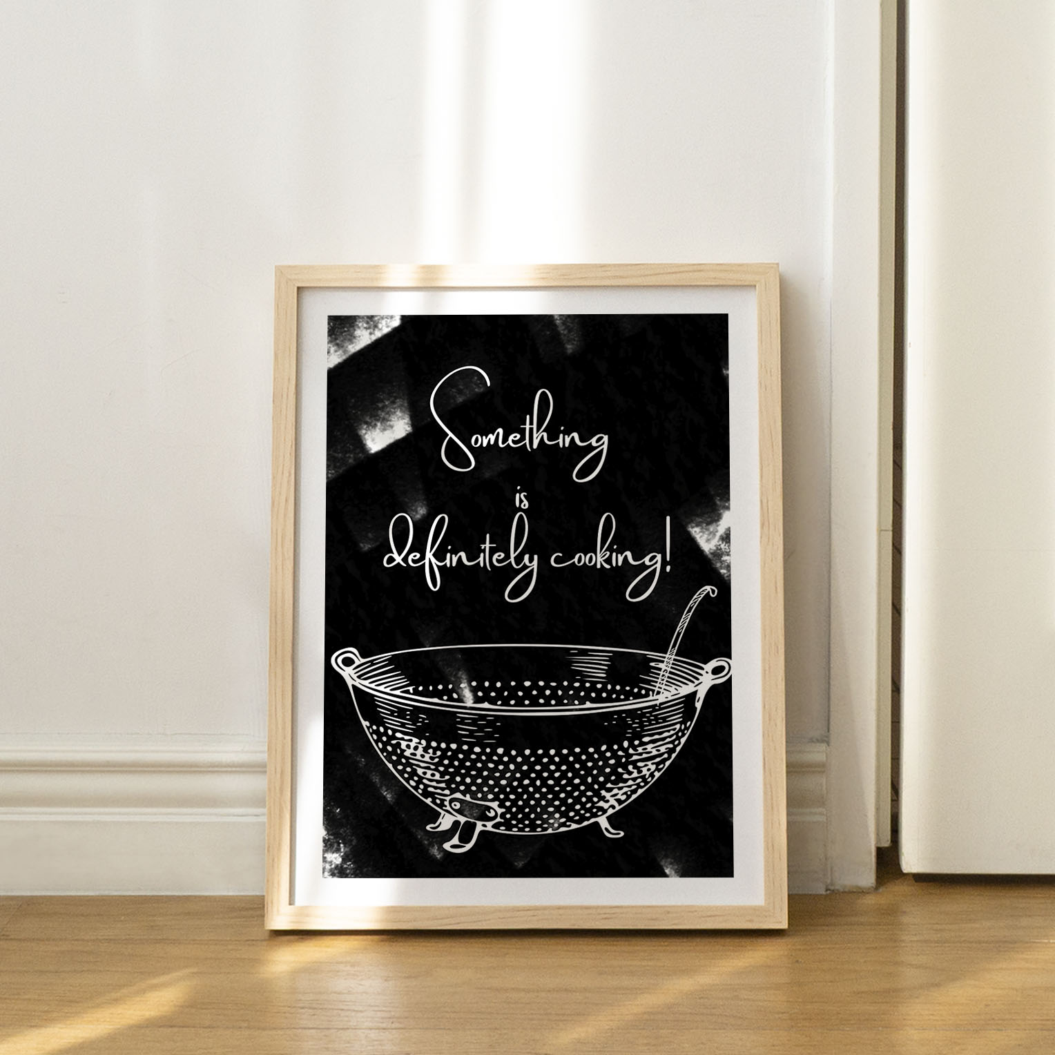 Something is cooking Wall Art, Hanging Wall Decor, Home Decor