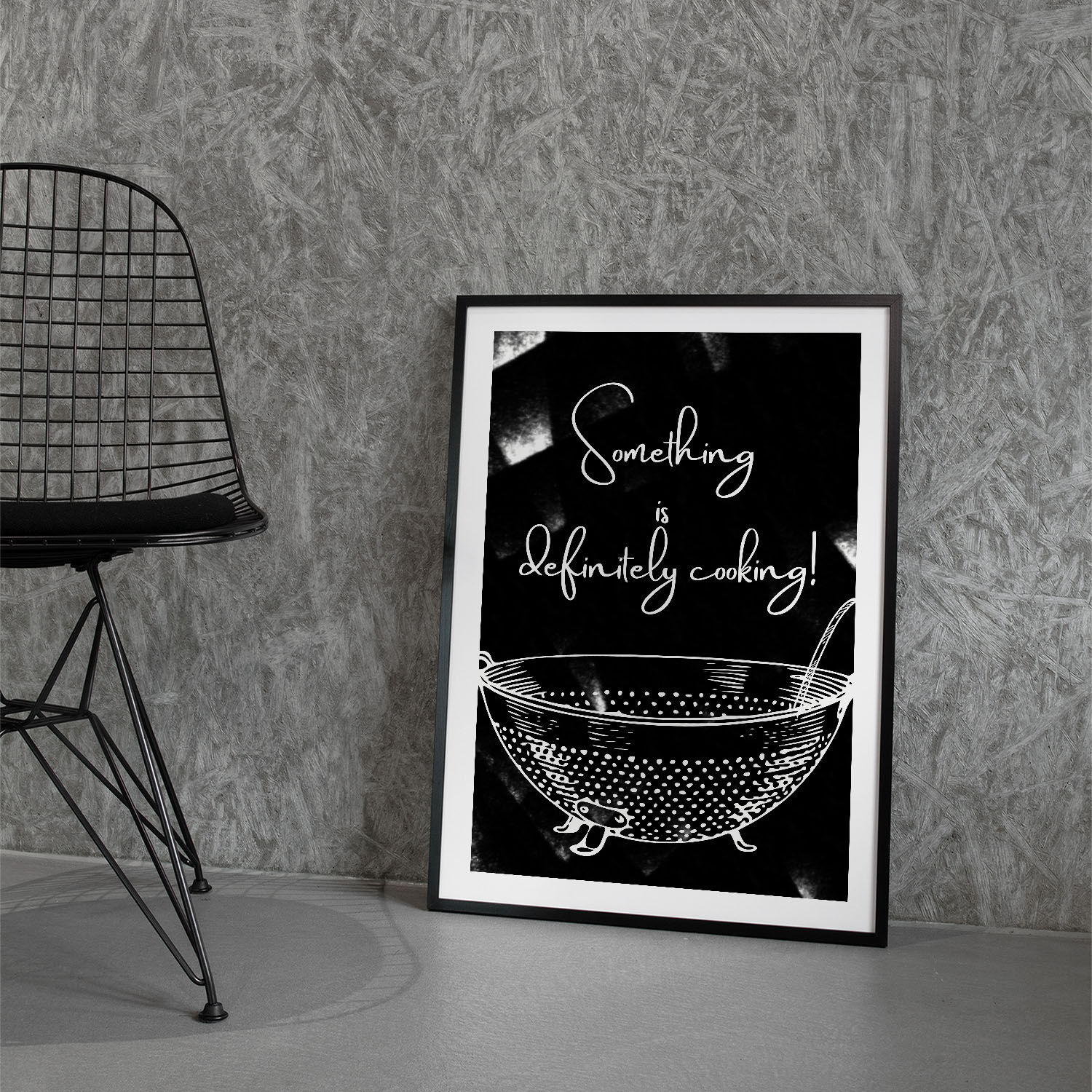 Something is cooking Wall Art, Hanging Wall Decor, Home Decor