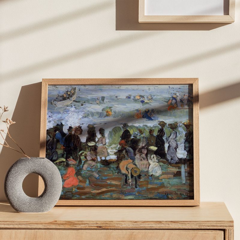 After the storm by Maurice Prendergast (1902-1906)
