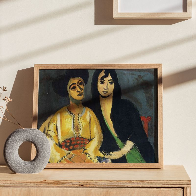 Aicha and laurette by Henri Matisse (1917)