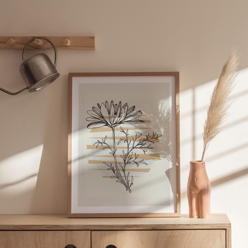 Botanical Flower and Foliage – Home Decor