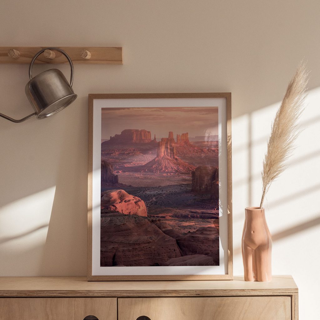 Nature Monument Valley Desert Sunrise – Wall Hanging