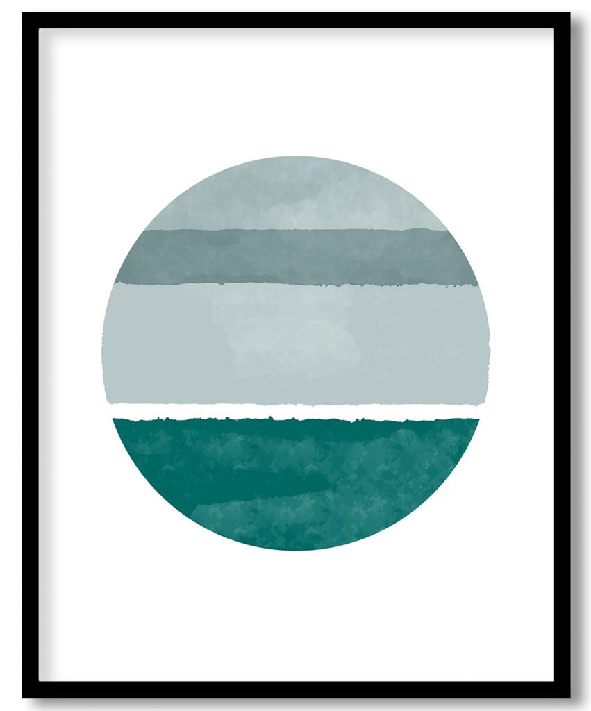 Cloudy Stormy Sky Over the Sea