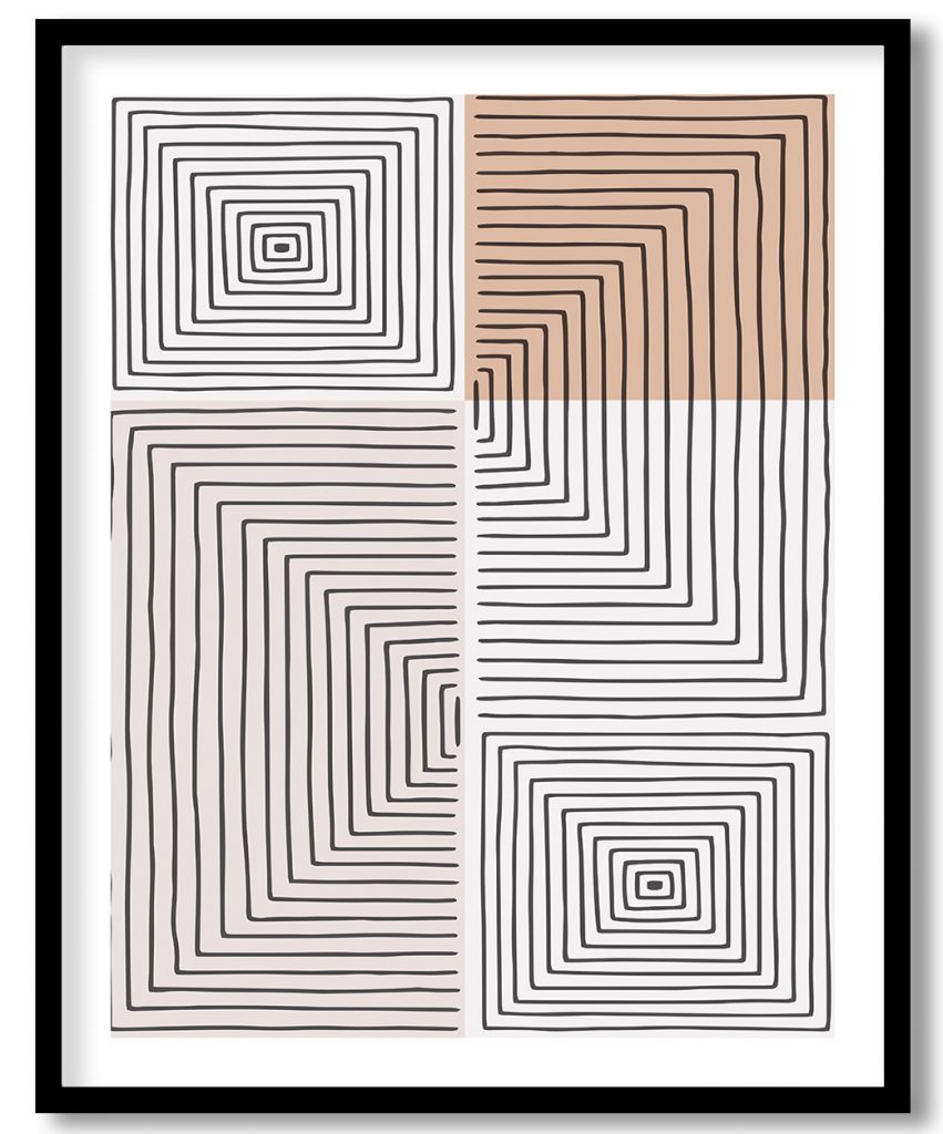 Creative squares reflecting dimensions