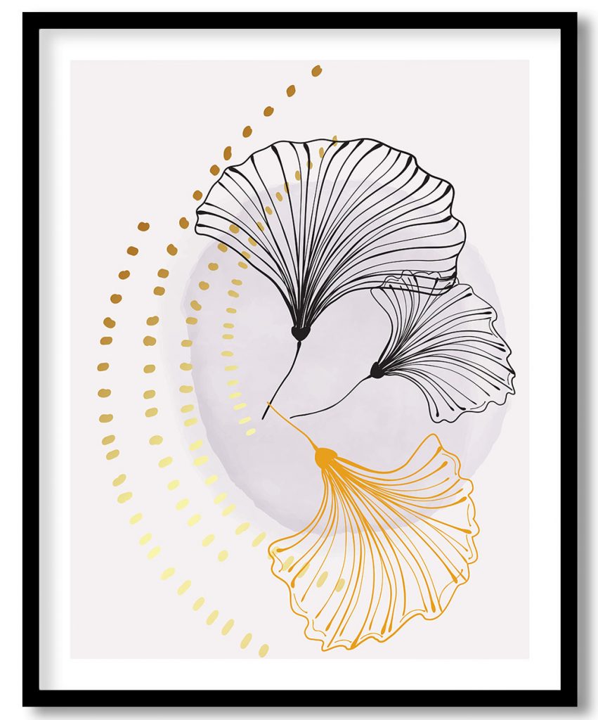 Wonderful blooming ginkgo