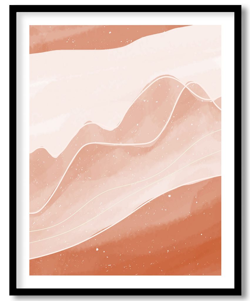 A journey to the blushy mountains