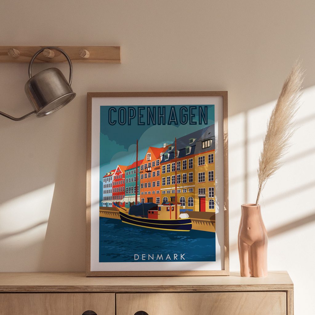 COPENHAGEN DENMARK - Travel Destination – Wall Decor