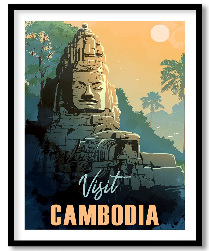 Imperial Buddha Temple Of Cambodia