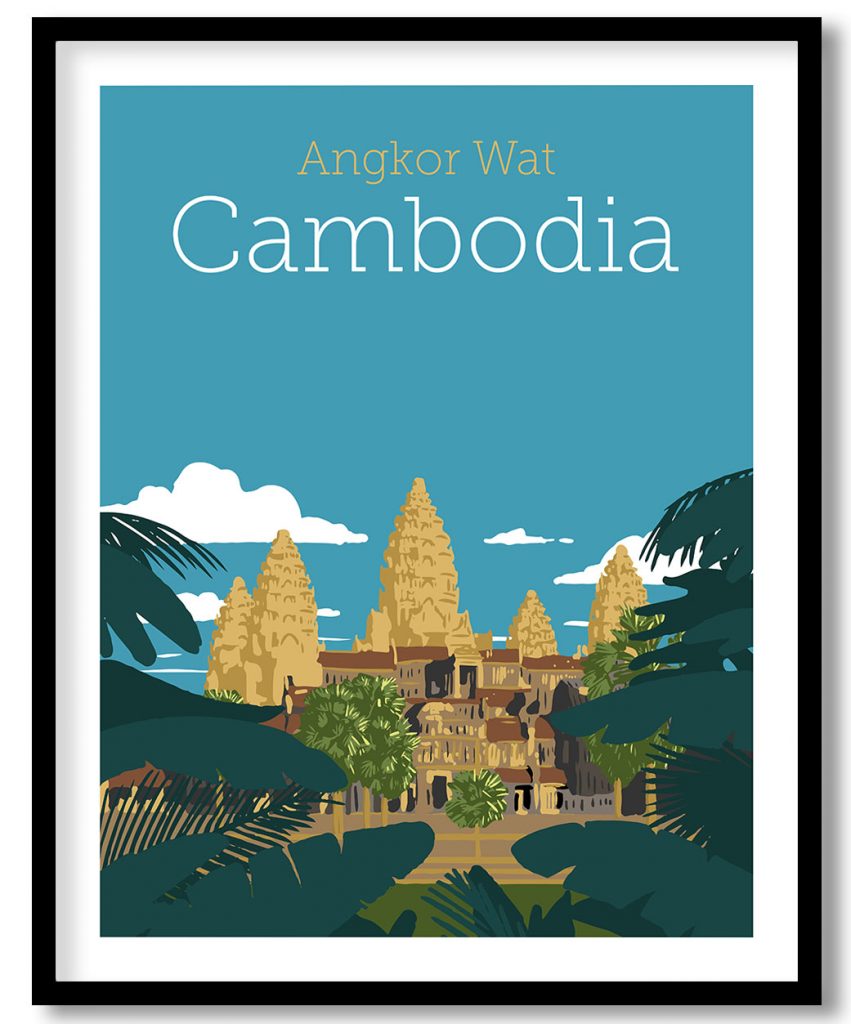 The Angkor Wat Poster
