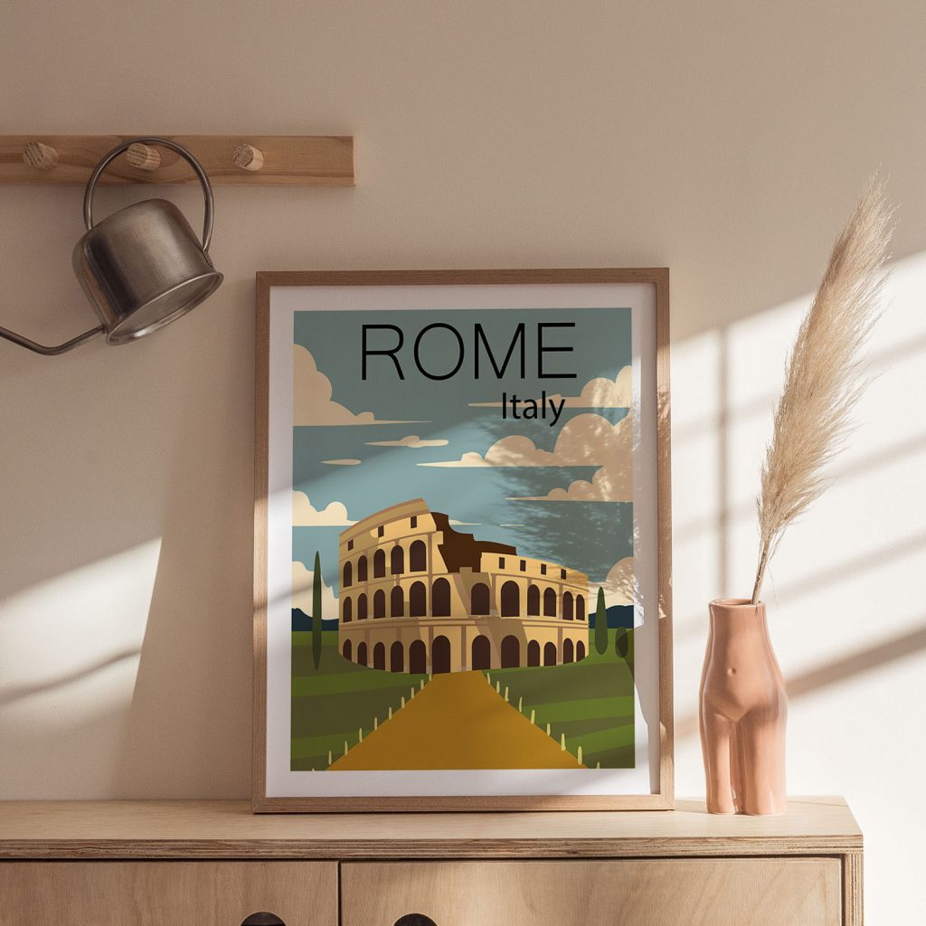 ROME Italy - Travel Destination – Wall Art