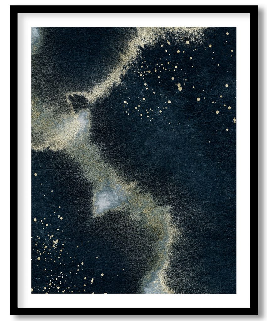 Contemporary Star Kissed Painting