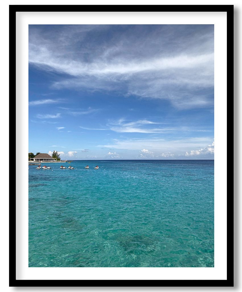 Blue Sea Beneath the Sky