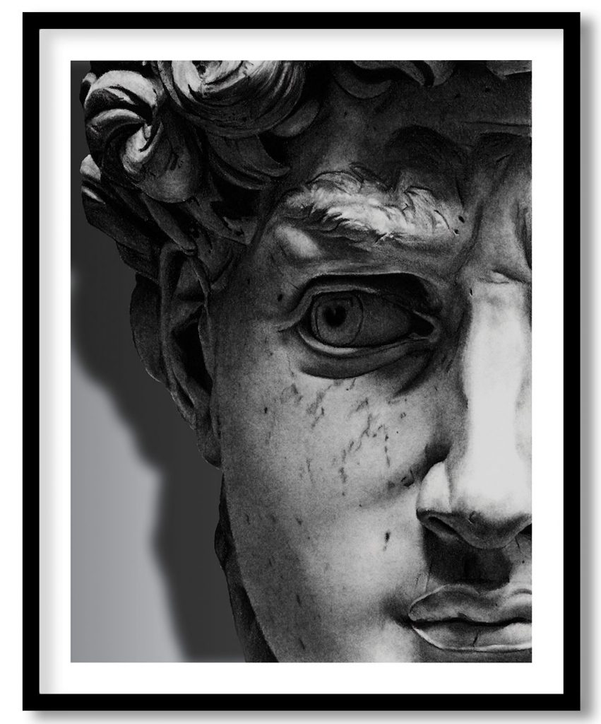 The Face Sculpture of Michelangelo