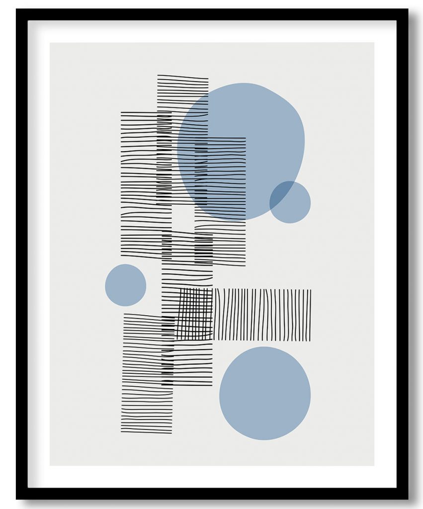 Simple Lines and Sphere Painting