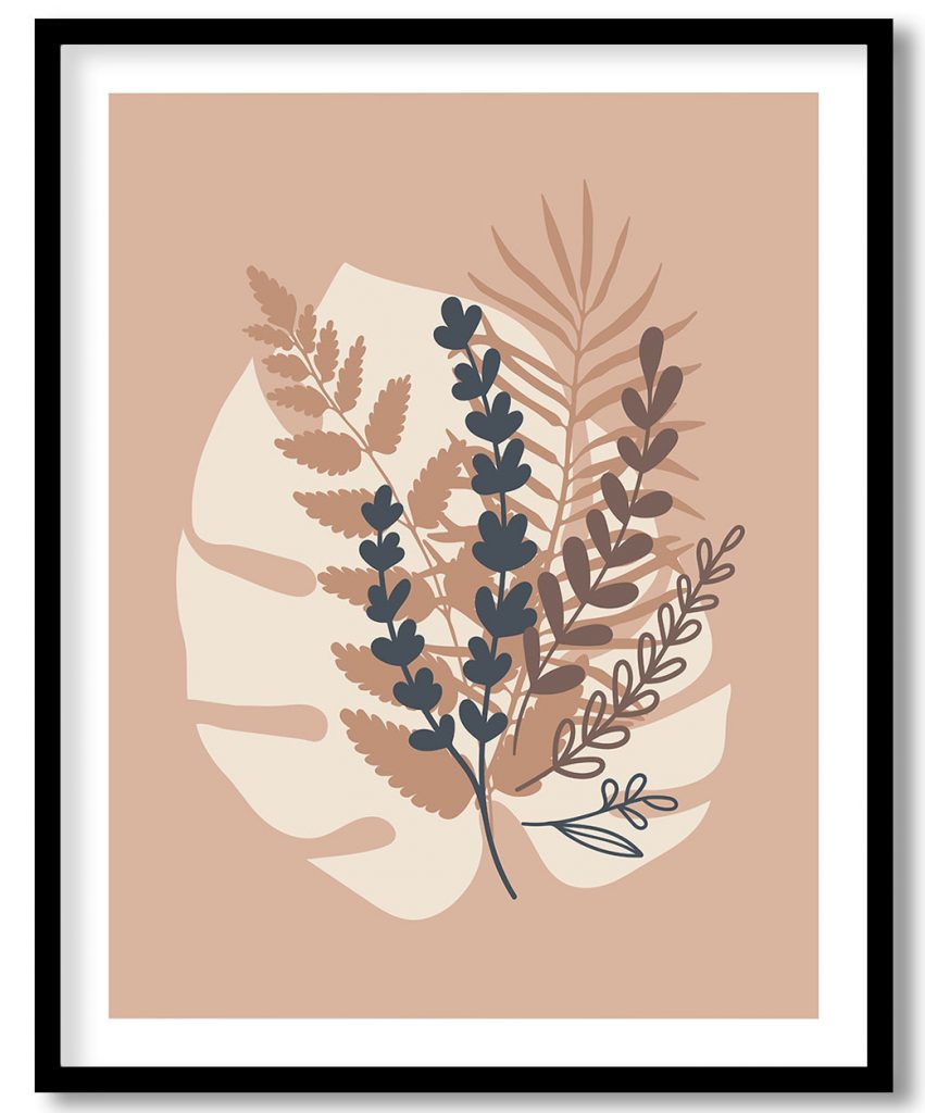 Classic Monstera and Ferns