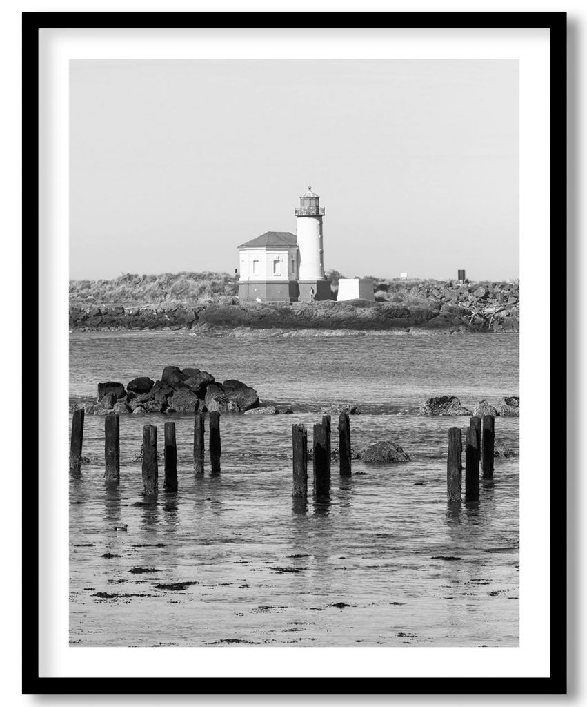 Lighthouse and Calm Sea