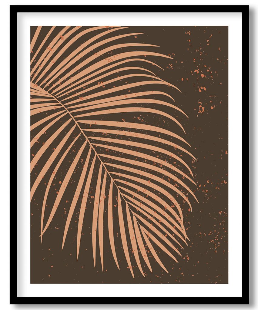 Poho Palm Leaves Painting