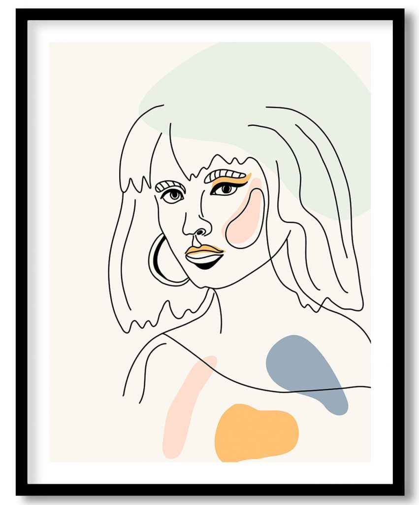 Woman with wonderful fashion