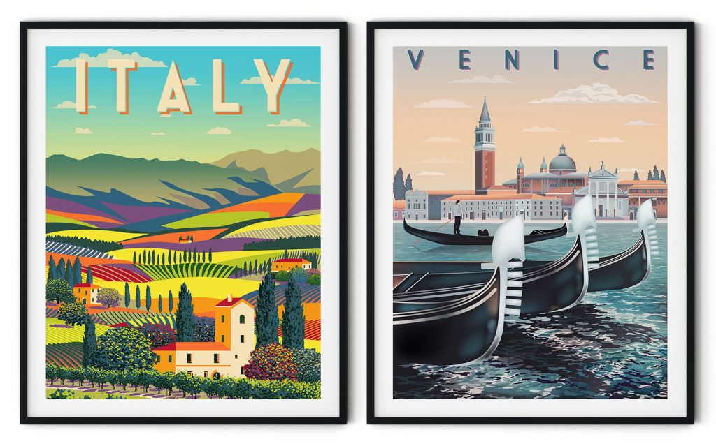 Splendid italian countryside