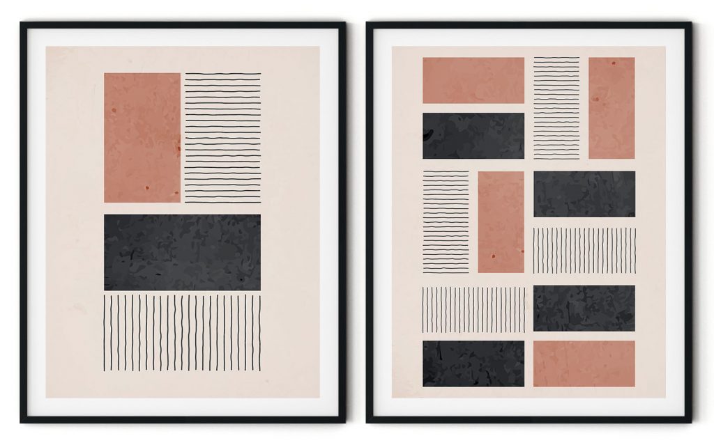 A reflection of modern carpet