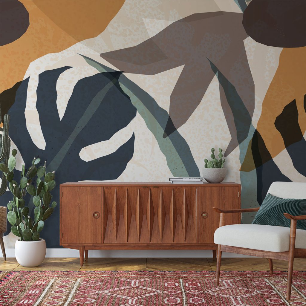 Unicorn summer wave - Wall Mural, PVC free Wall Covering