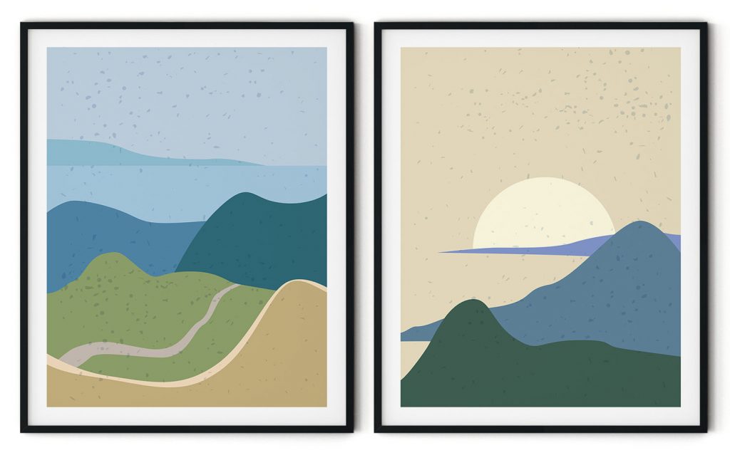 A romantic moment at sunset